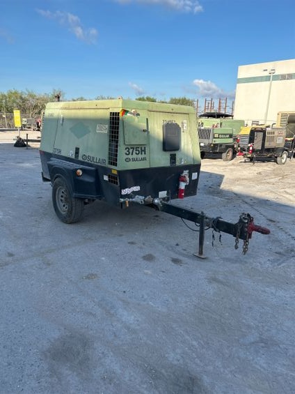 2019 Sullair 375H DPQ-JD3 Portable Air Compressor - Image 4