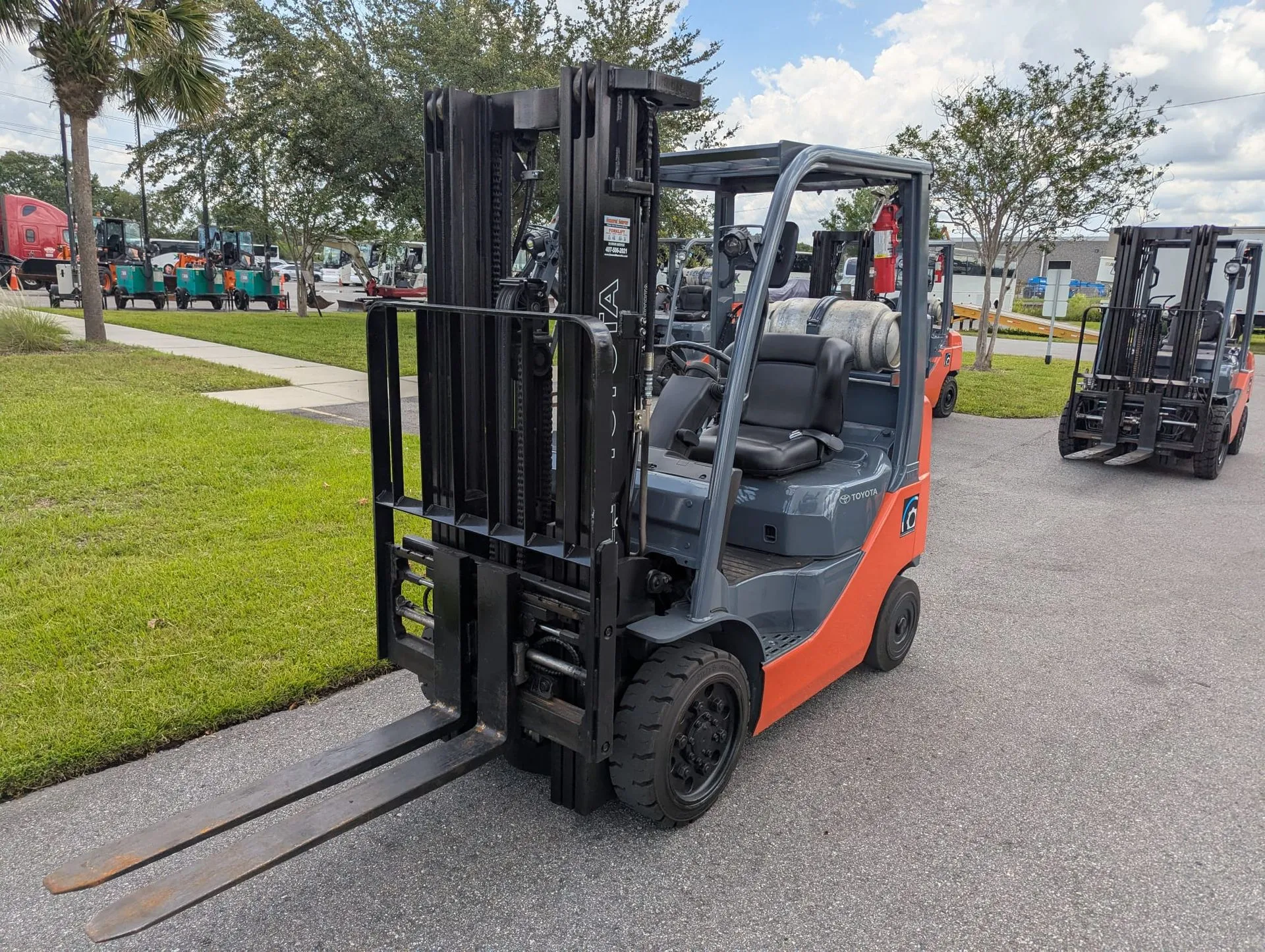2018 Toyota 8FGCU20 Cushion Tire Forklift