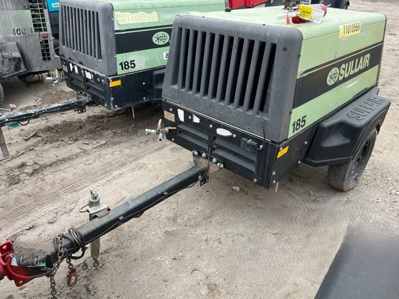 2019 Sullair 185DPQ-KU-T3 Portable Air Compressor - Image 3