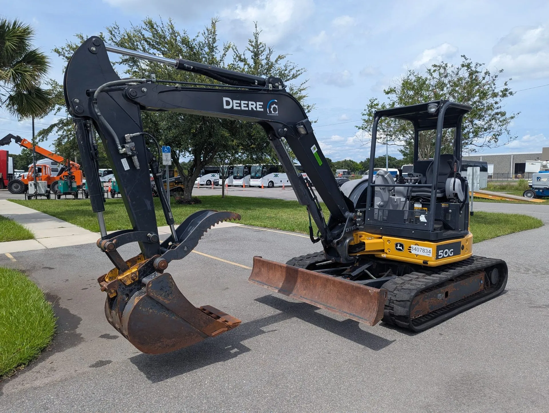 2021 John Deere 50G Mini Excavator