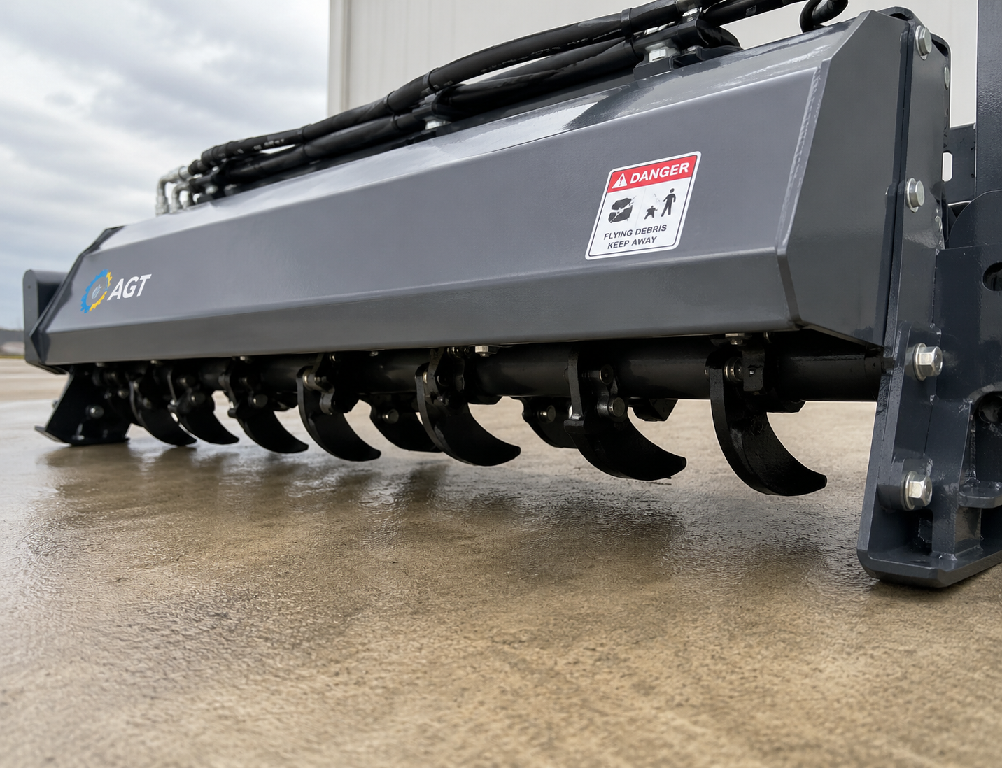 Wolverine Hydraulic Tiller Attachment - Image 2