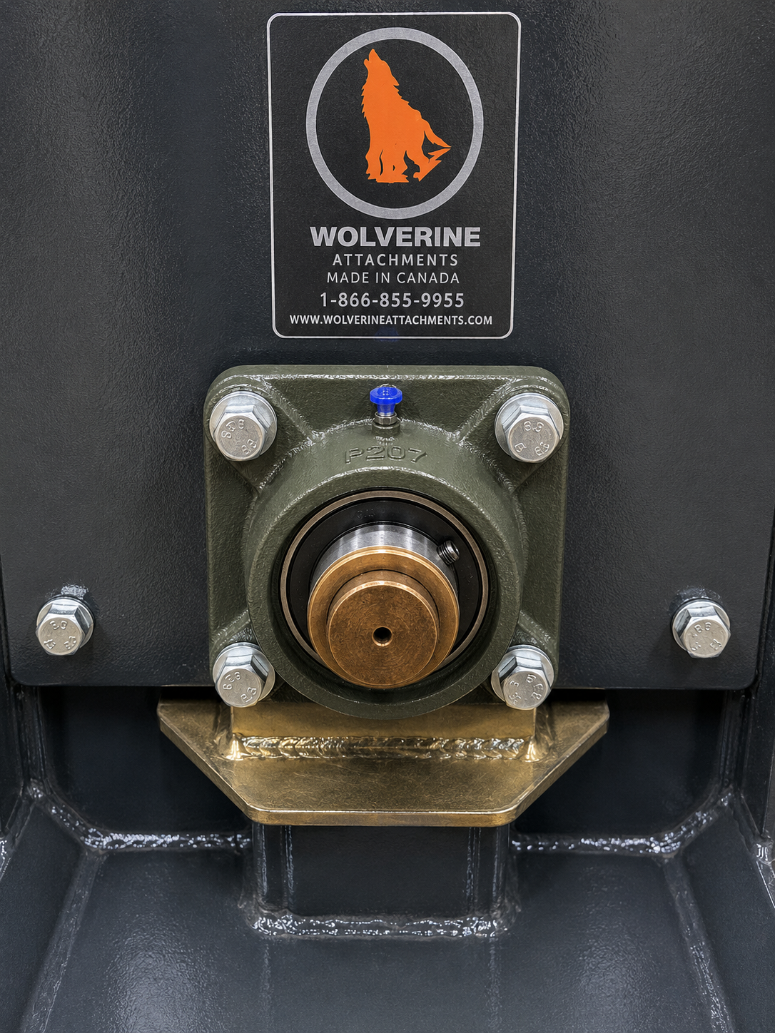 Wolverine Hydraulic Tiller Attachment - Image 4