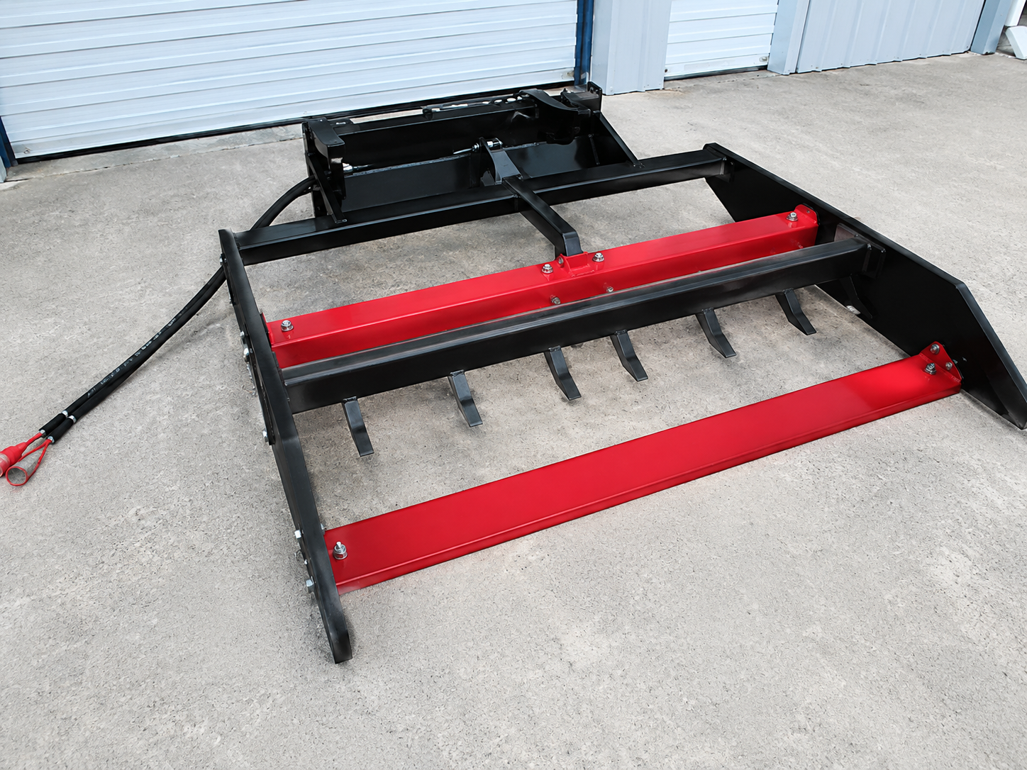 GIYI Hydraulic Land Leveler/Grader and Scarifier Attachment - Image 2