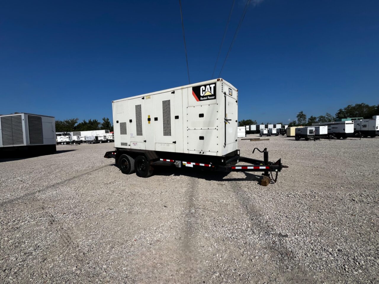 2013 Caterpillar XQ350 Trailer Mounted Diesel Generator