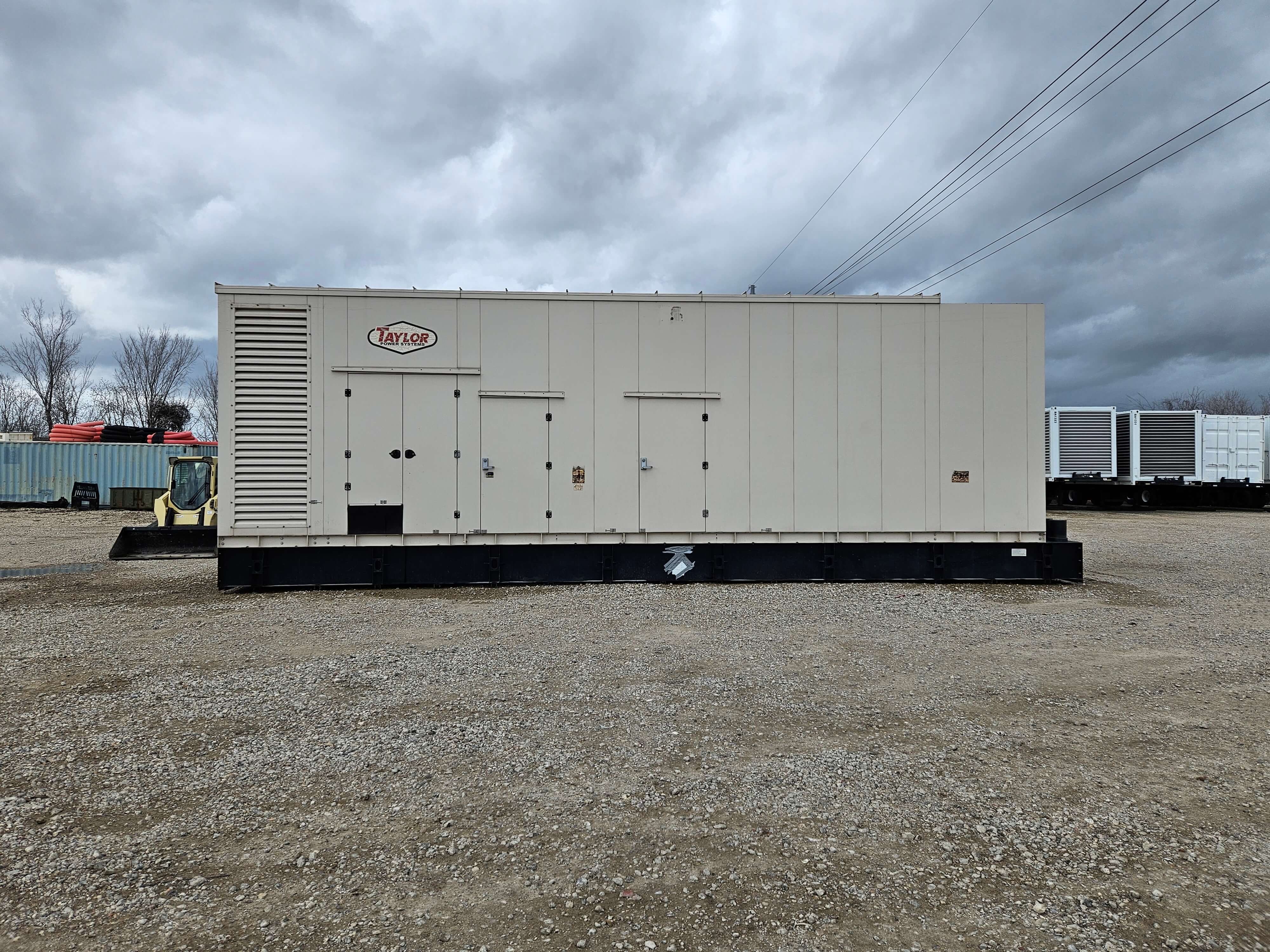 2014 Taylor TD1600 Standby Diesel Generator – Tier 2