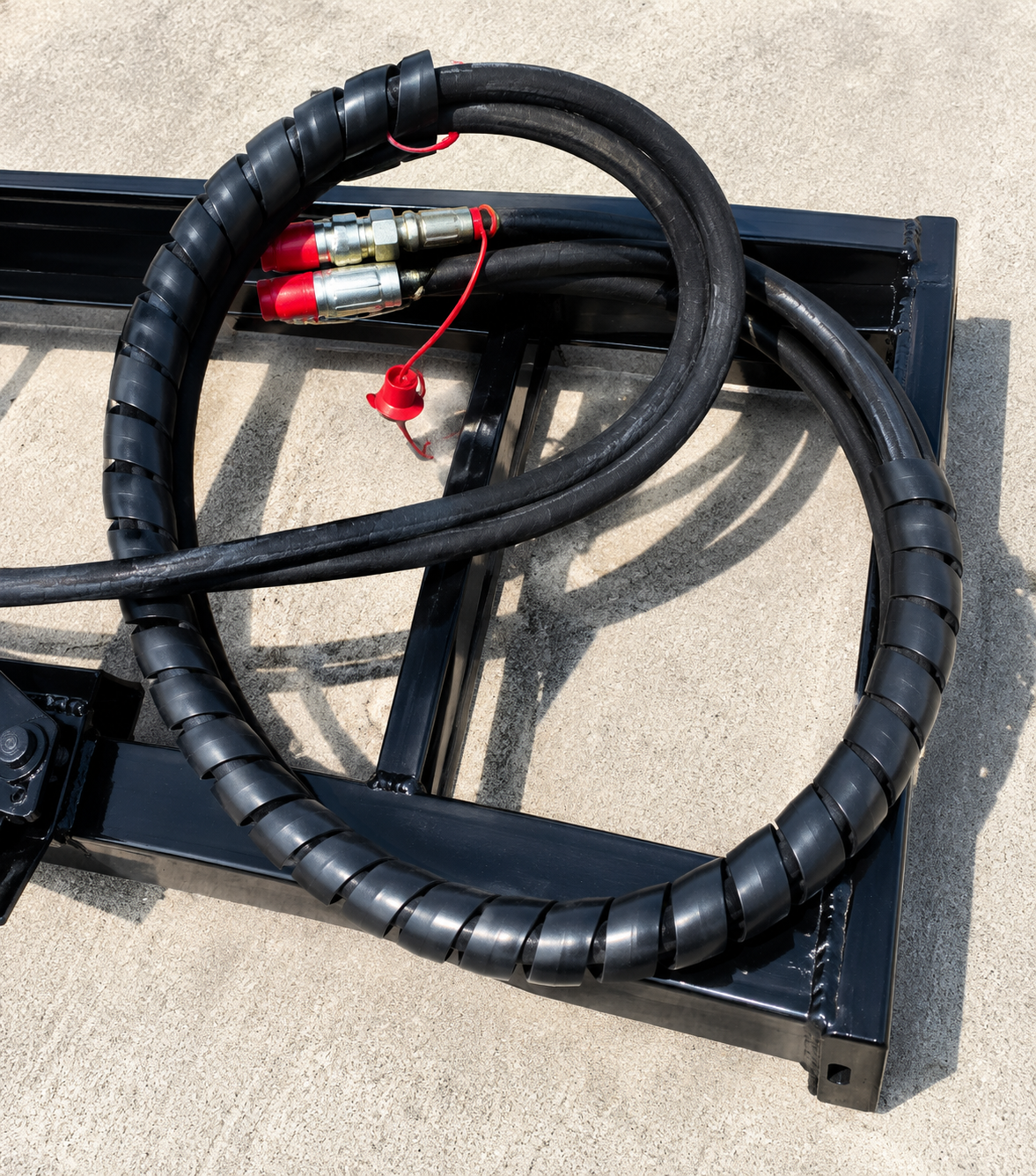 Mower King Hydraulic Auger Attachment