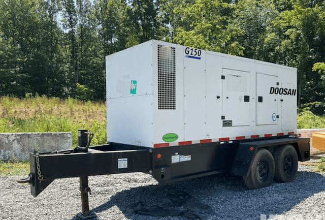 2016 Doosan G150 Trailer Mounted Diesel Generator - Image 3
