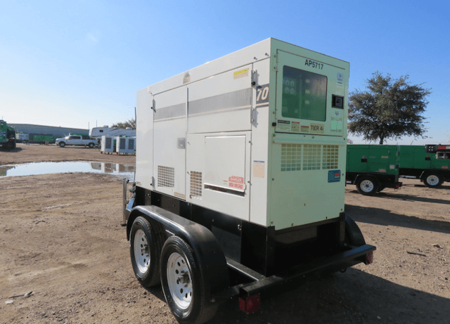 2015 Multiquip DCA70SSJU4I Trailer Mounted Diesel Generator - Image 4