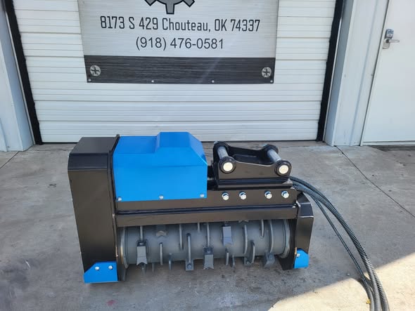Raytree 32" Drum Forestry Hydraulic Mulcher Attachment - Image 2