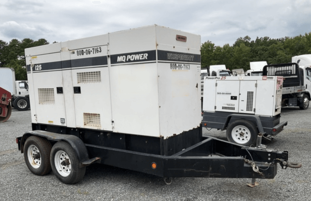 2015 Multiquip DCA125SSJU4I Trailer Mounted Used Diesel Generator