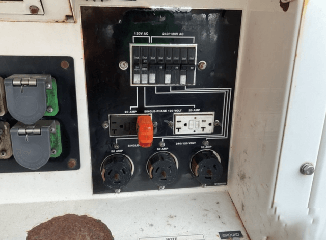 2015 Multiquip DCA125SSJU4I Trailer Mounted Used Diesel Generator - Image 10