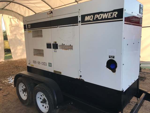 2014 Multiquip DCA70SSIU4F Trailer Mounted Diesel Generator - Image 2
