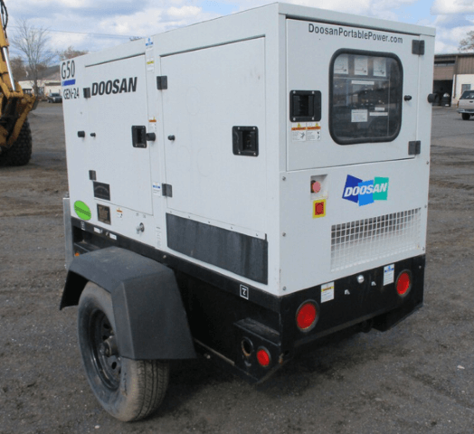 2020 Doosan G50WDO-3A Trailer Mounted Diesel Generator - Image 5