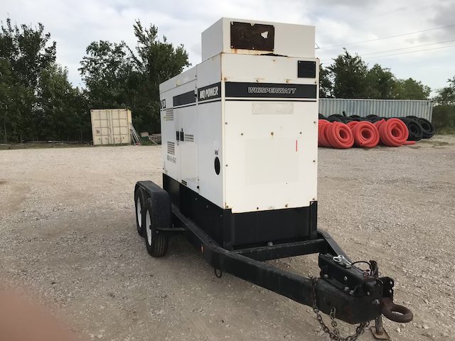 2017 Multiquip DCA70SSIU4F Trailer Mounted Diesel Generator