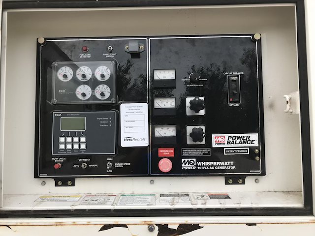 2017 Multiquip DCA70SSIU4F Trailer Mounted Diesel Generator - Image 3