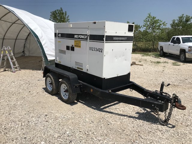 2017 Multiquip DCA45SSIU4F Trailer Mounted Diesel Generator