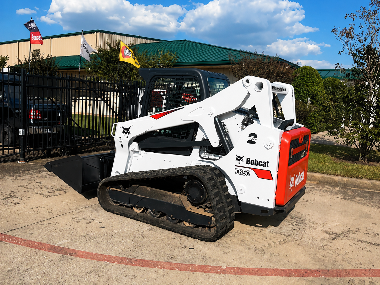 2016 Bobcat Model T650 Compact Track Loader 
