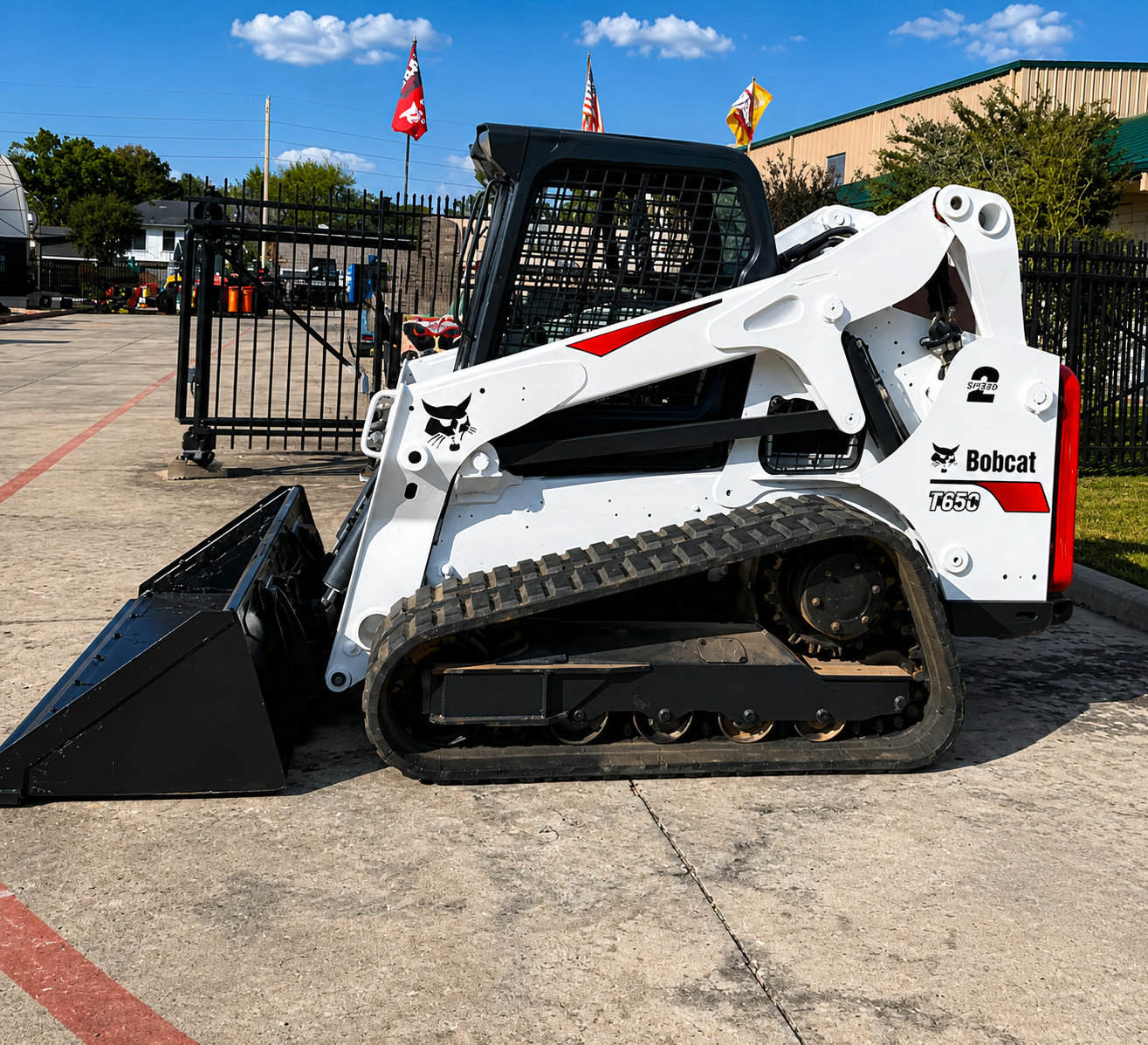 2016 Bobcat Model T650 Compact Track Loader  - Image 4