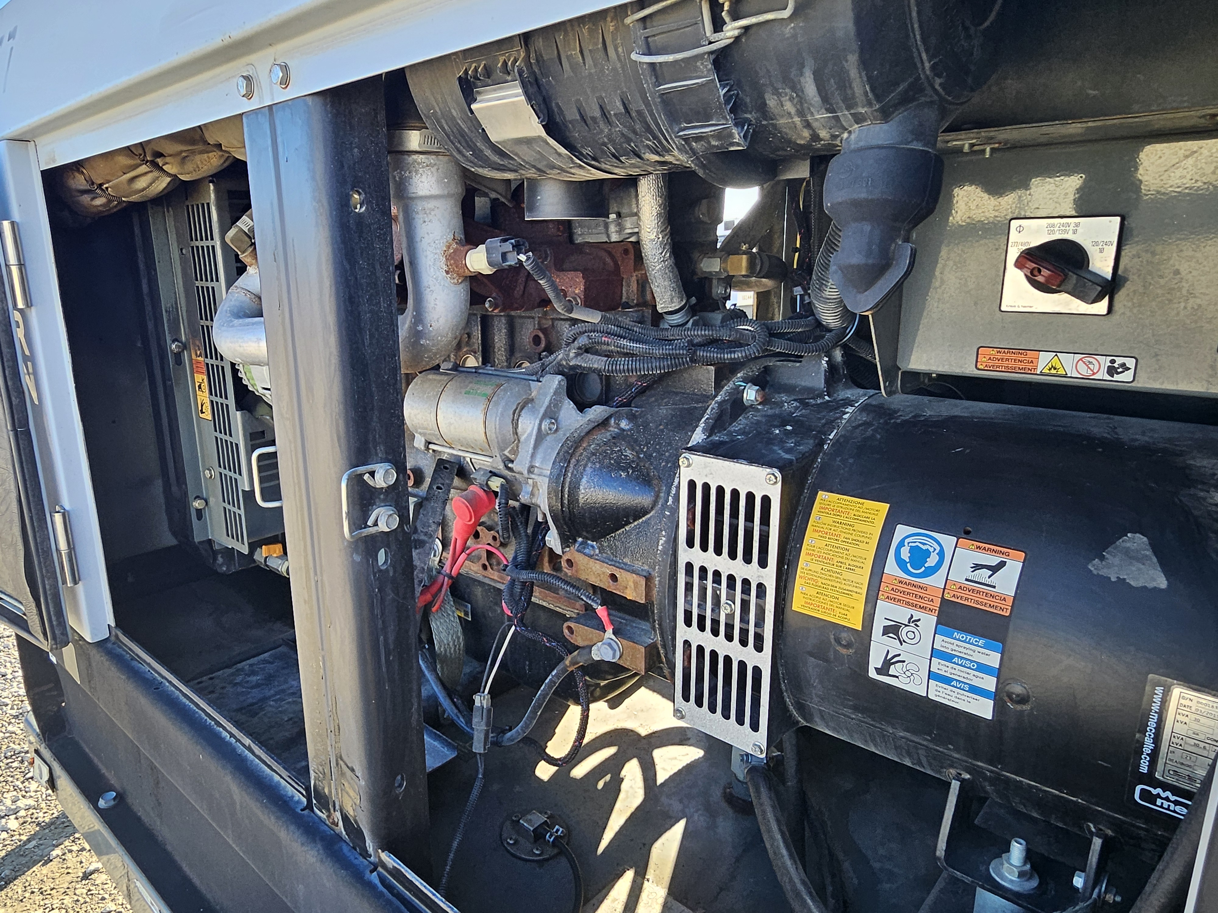 2016 Wacker Neuson G25 Trailer Mounted Diesel Generator – Tier 3 - Image 8