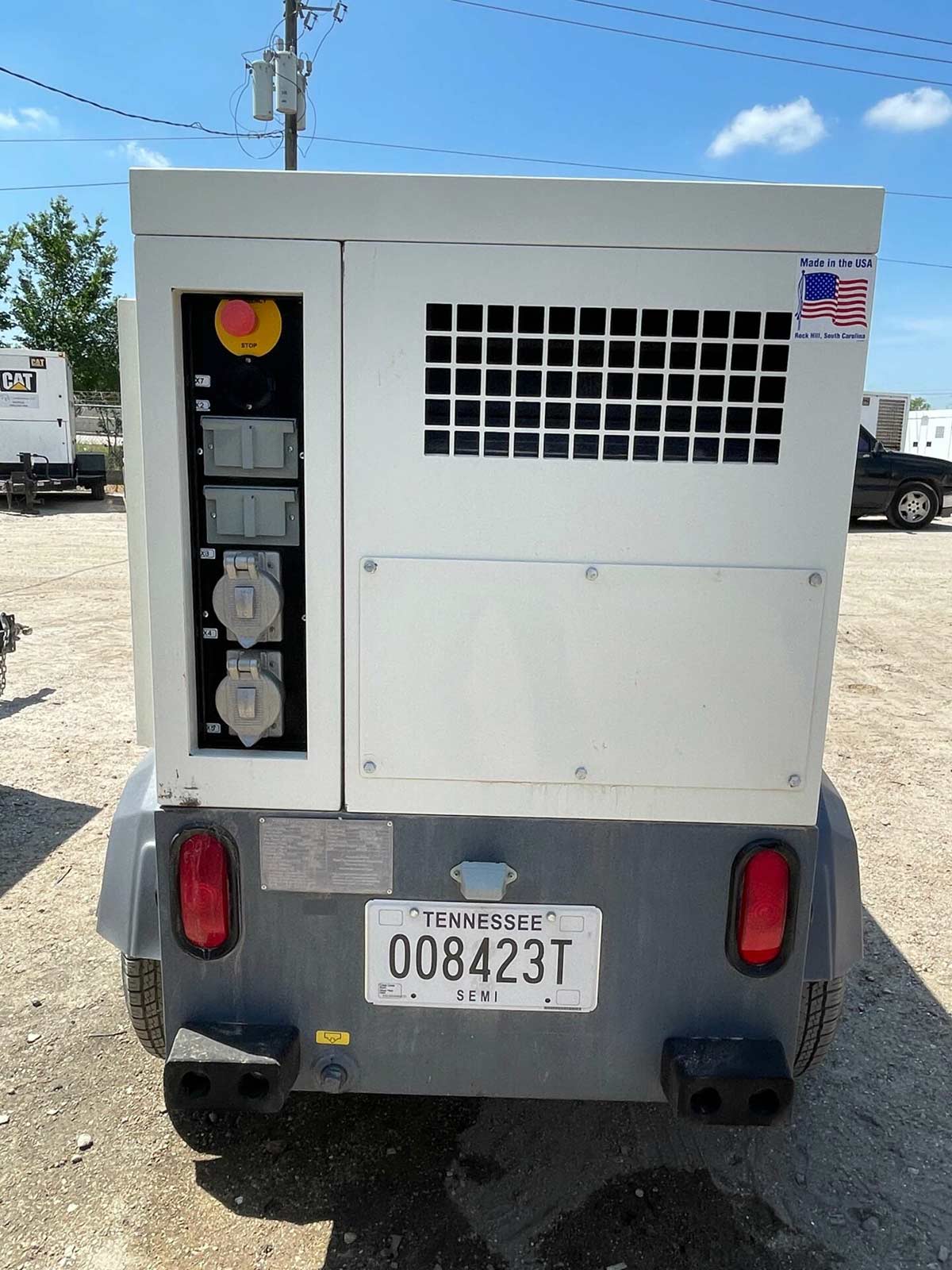 2019 Chicago Pneumatic CPG45 Trailer Mounted Diesel Generator - Image 3
