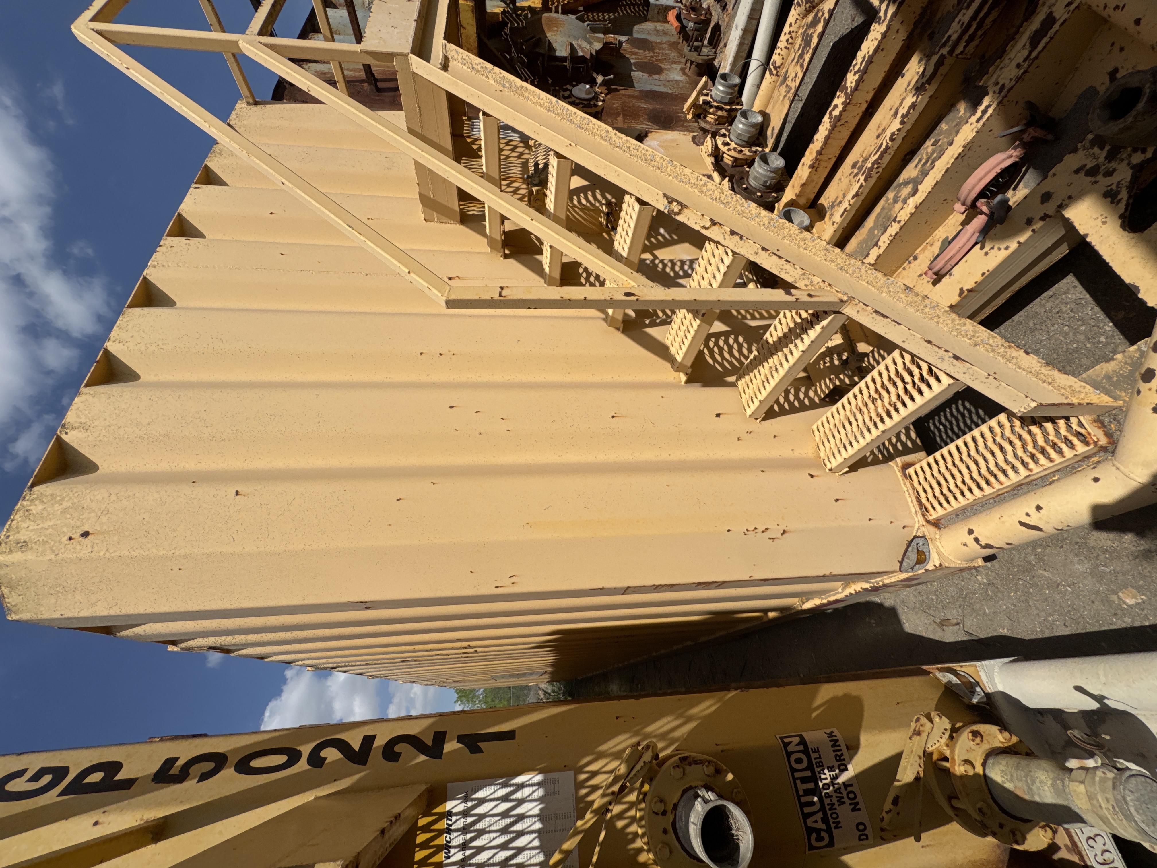 TANK, FRAC, FLAT TOP, 500BBL INT MAN - Image 9