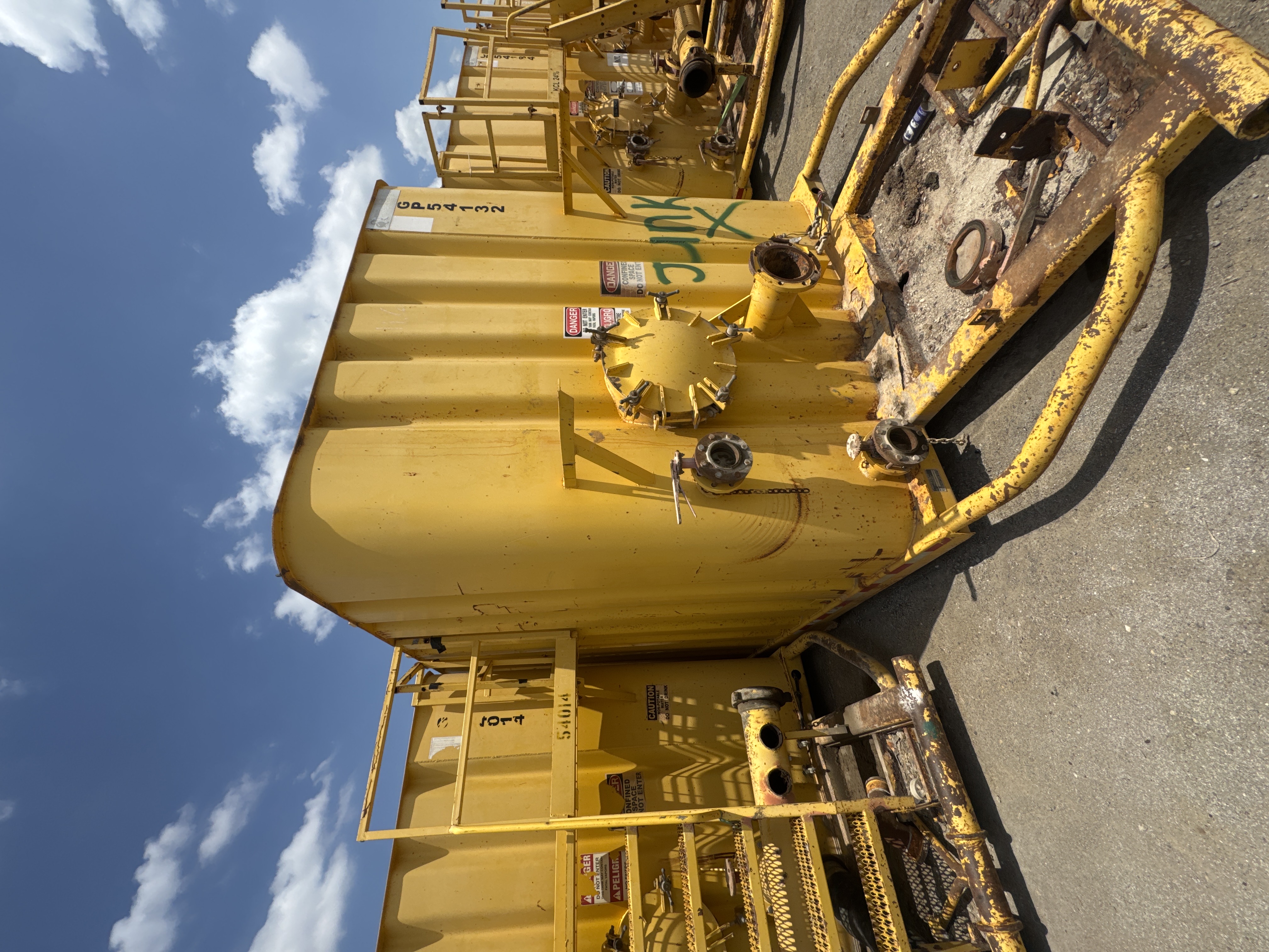 TANK, FRAC, FLAT TOP, 500BBL INT MAN  - Image 8