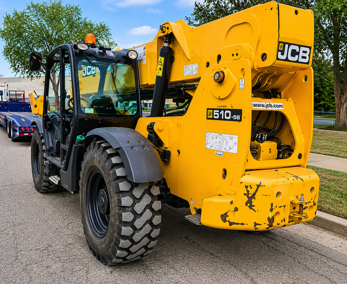 2018 JCB 510-56 10k Reach Telehandler - Image 2