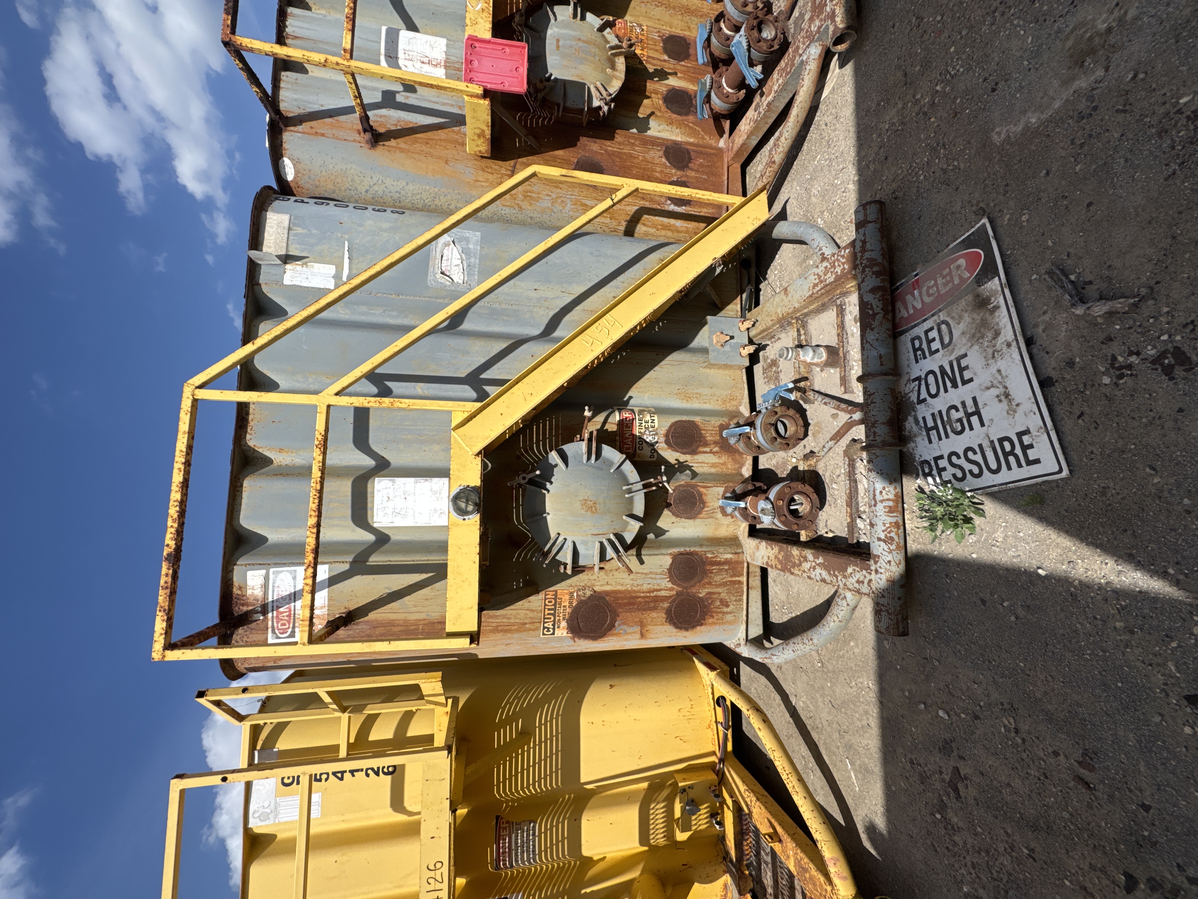 TANK, FRAC, ACID, 500BBL, FG   