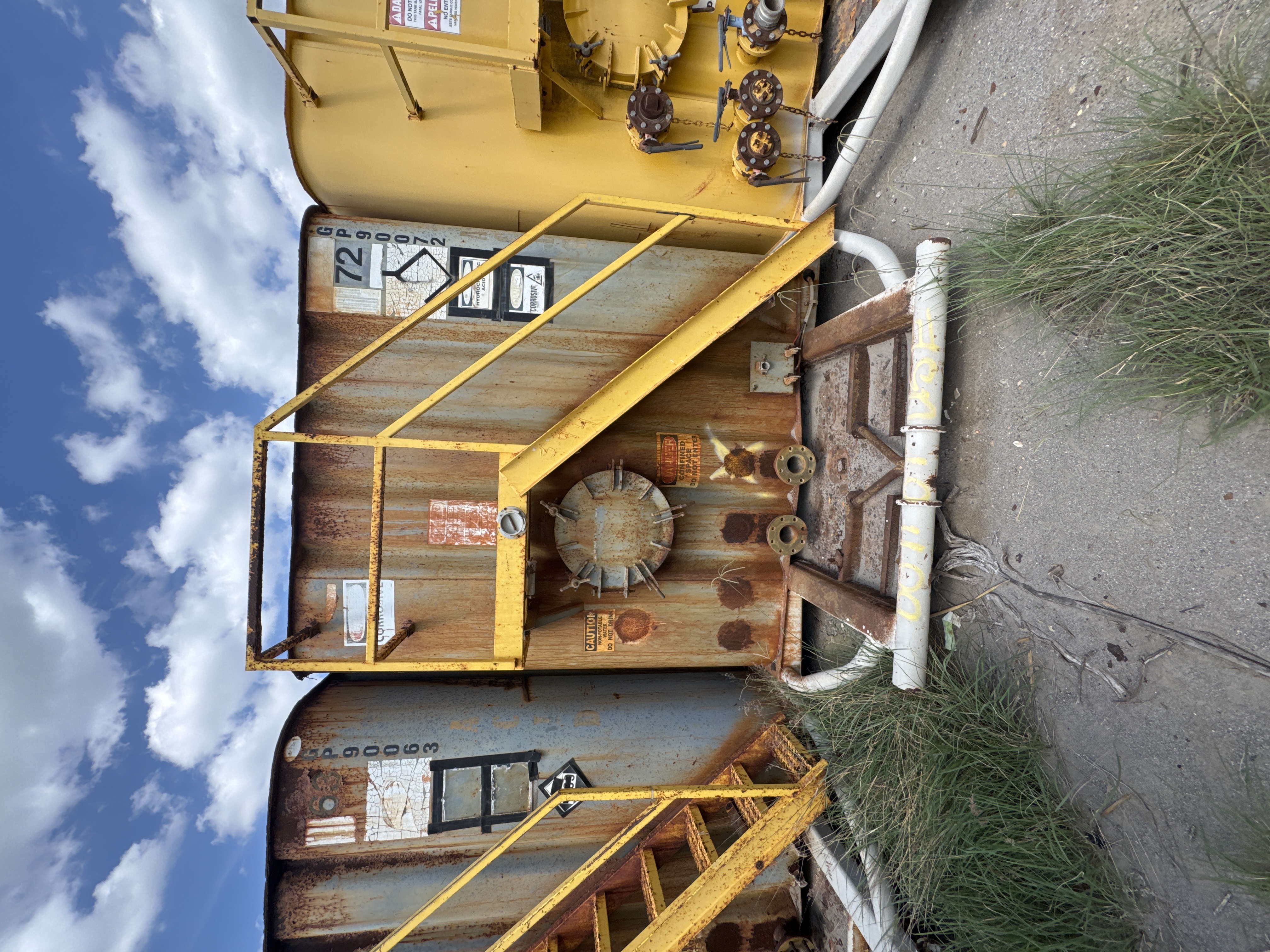 TANK, FRAC, ACID, 500BBL, FG   