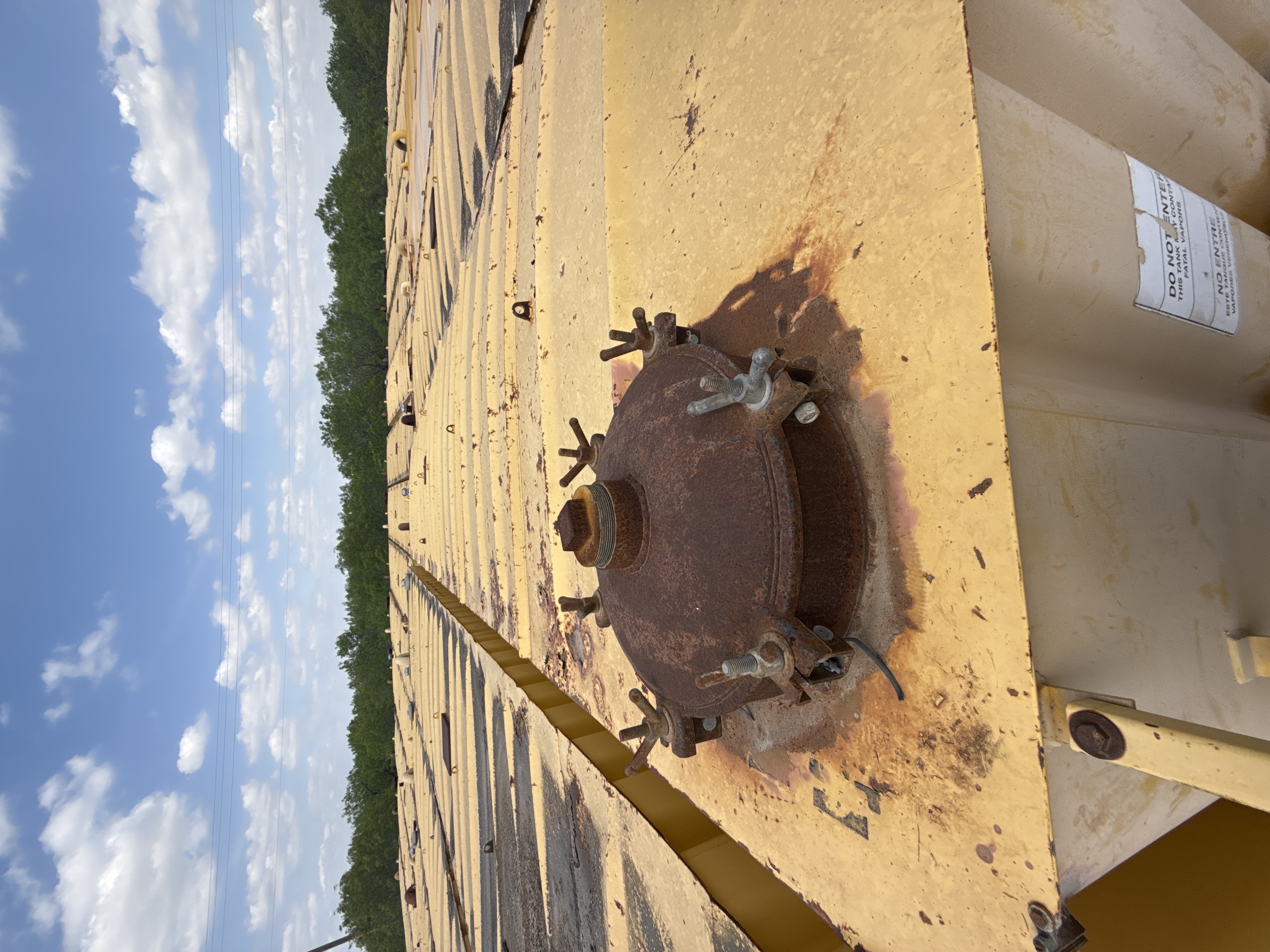 TANK, FRAC, FLAT TOP, 500BBL INT MAN - Image 4