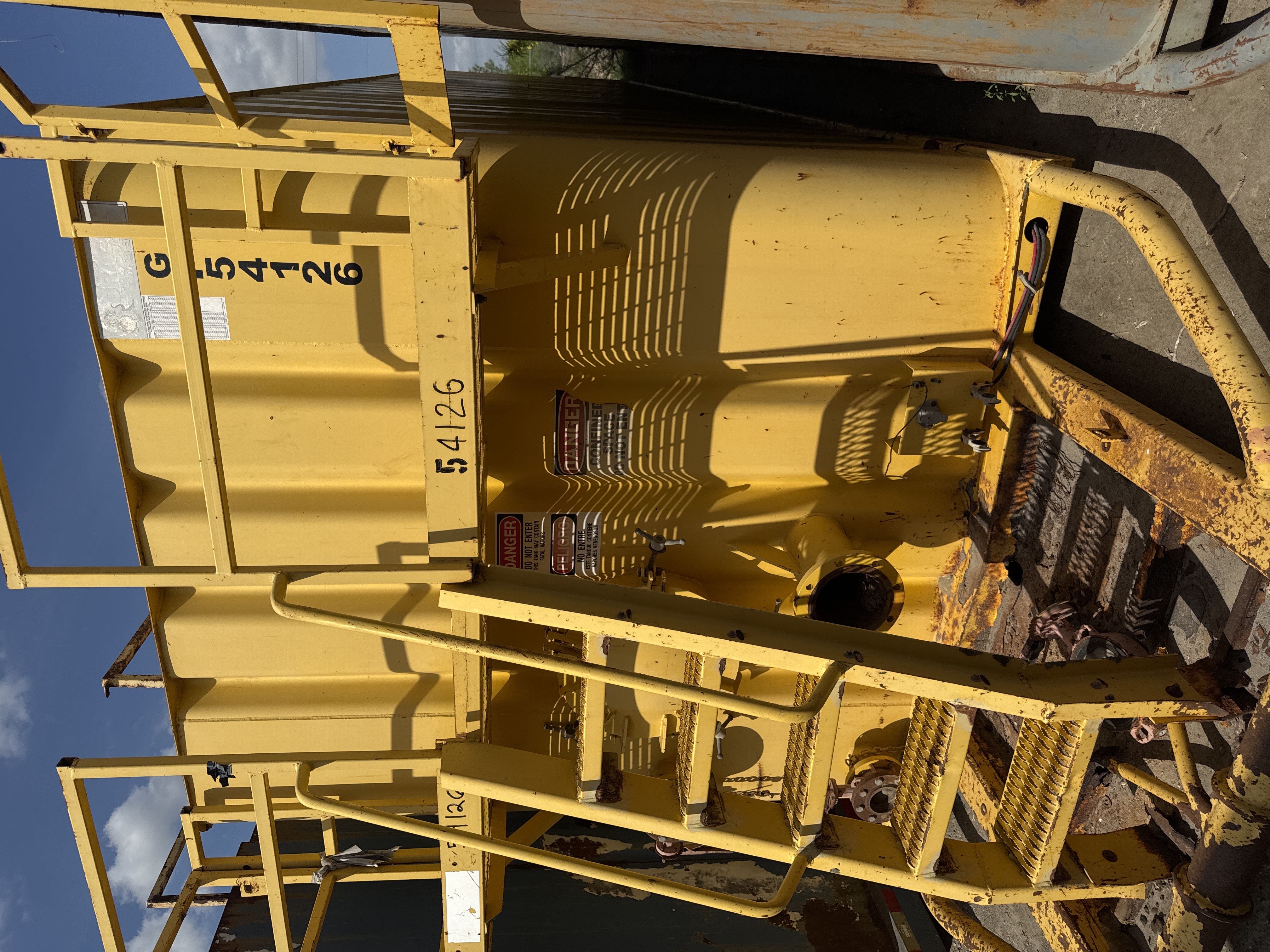 TANK, FRAC, FLAT TOP, 500BBL INT MAN  - Image 2