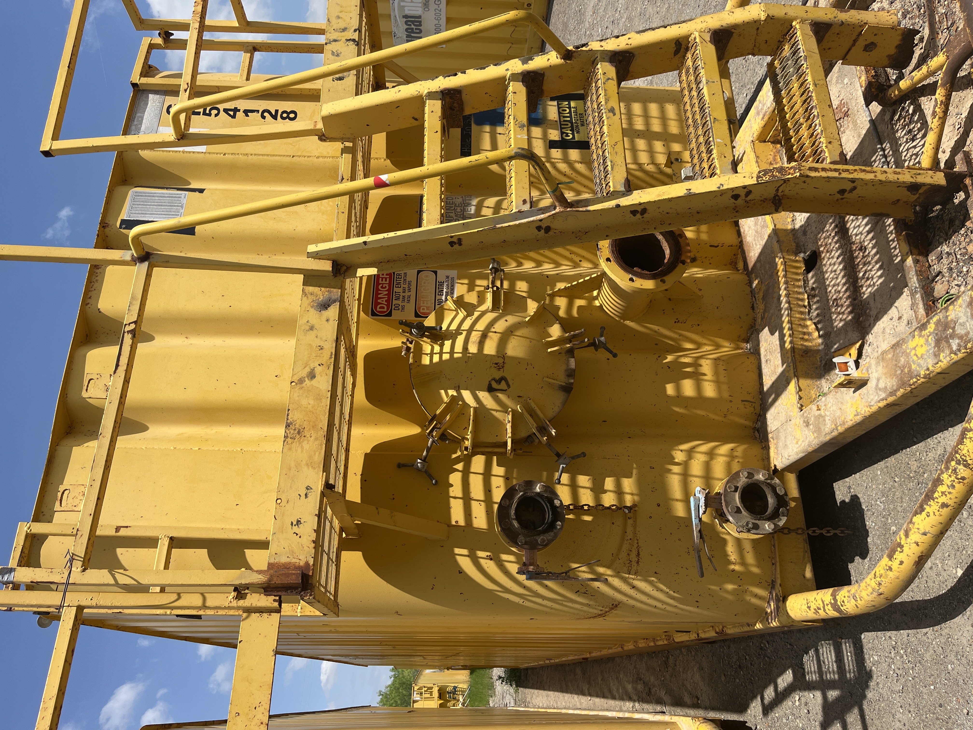 TANK, FRAC, FLAT TOP, 500BBL INT MAN - Image 3
