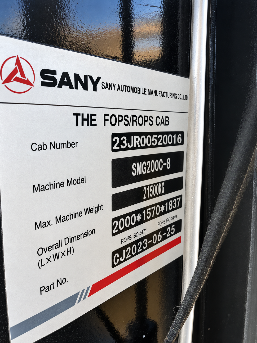 2024 Sany SMG200 AWD Motor Grader - Image 7