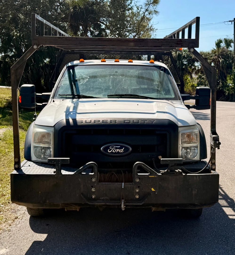 2012 Ford F-550 Super Duty Flatbed Truck - Image 6