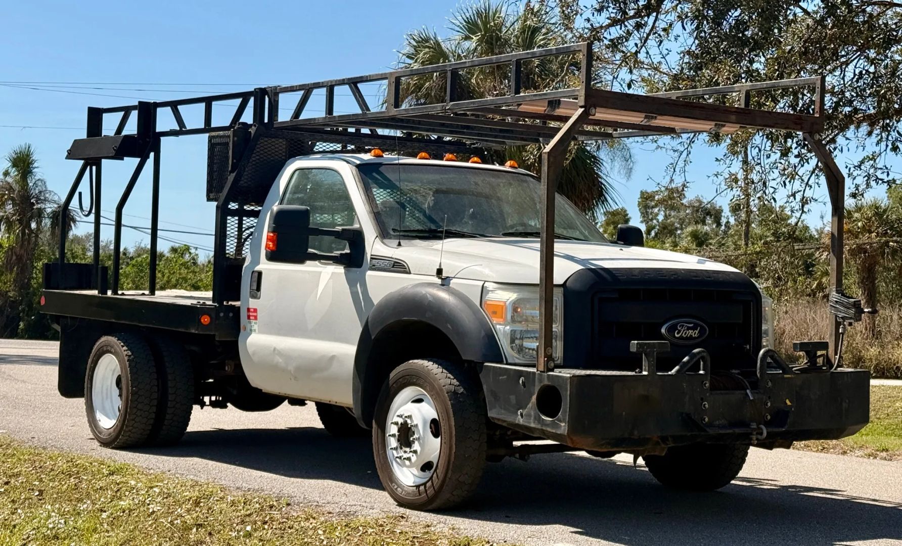 2012 Ford F-550 Super Duty Flatbed Truck - Image 17