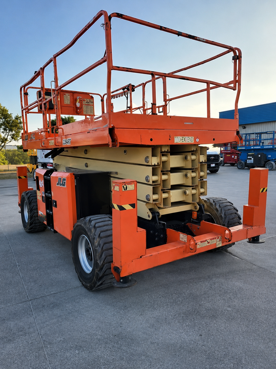 2019 JLG 430LRT Rough Terrain Scissor Lift