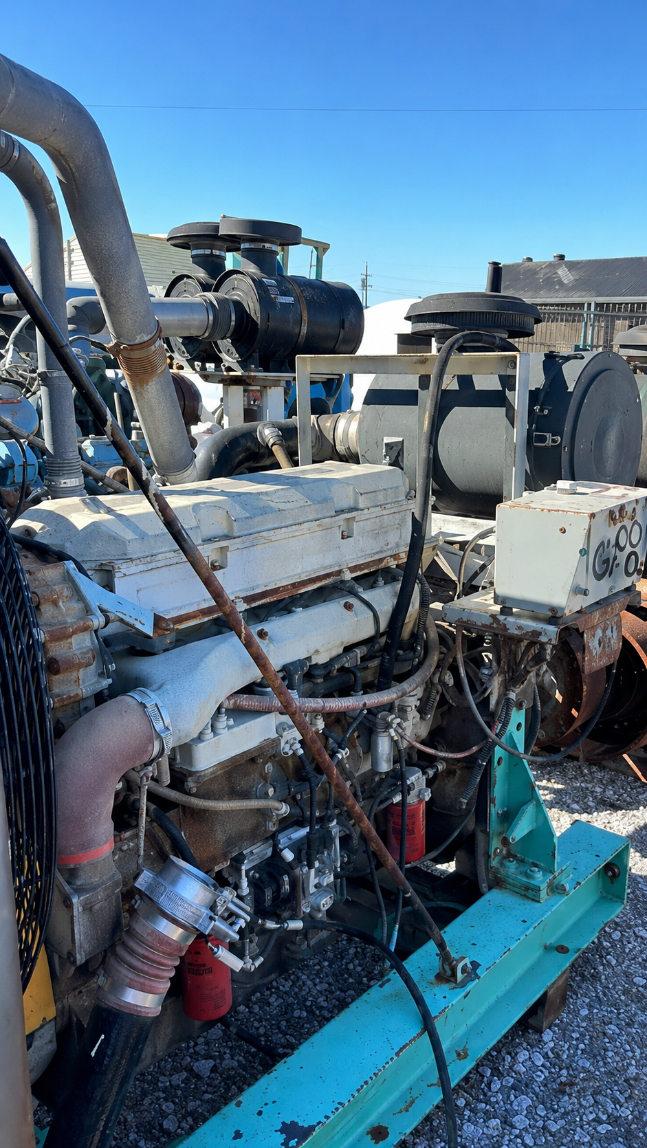 Engine, Detroit Diesel, Series 60, w/Twin Disc Torque Converters