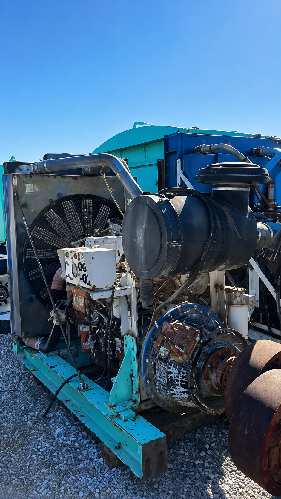 Engine, Detroit Diesel, Series 60, w/Twin Disc Torque Converters - Image 2