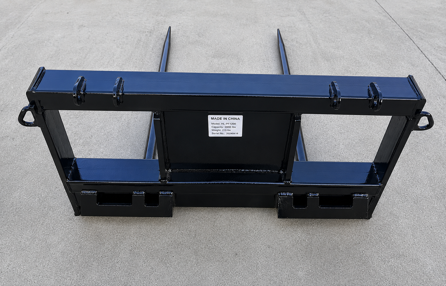 Unused JCT Hay Bale Spear Attachment - Image 2