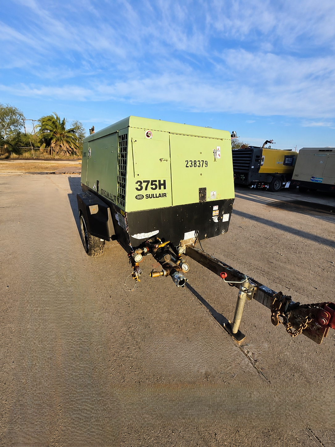 2017 Sullair 375H DPQ-JD3 Air Compressor