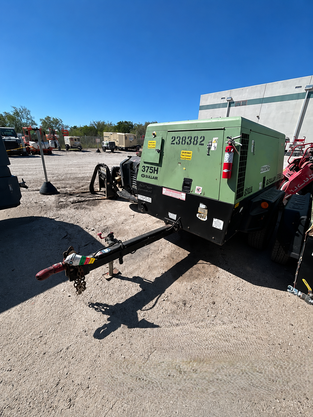 2017 Sullair 375H DPQ-JD3 Air Compressor - Image 3