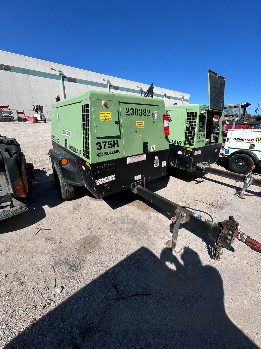 2017 Sullair 375H DPQ-JD3 Air Compressor - Image 4