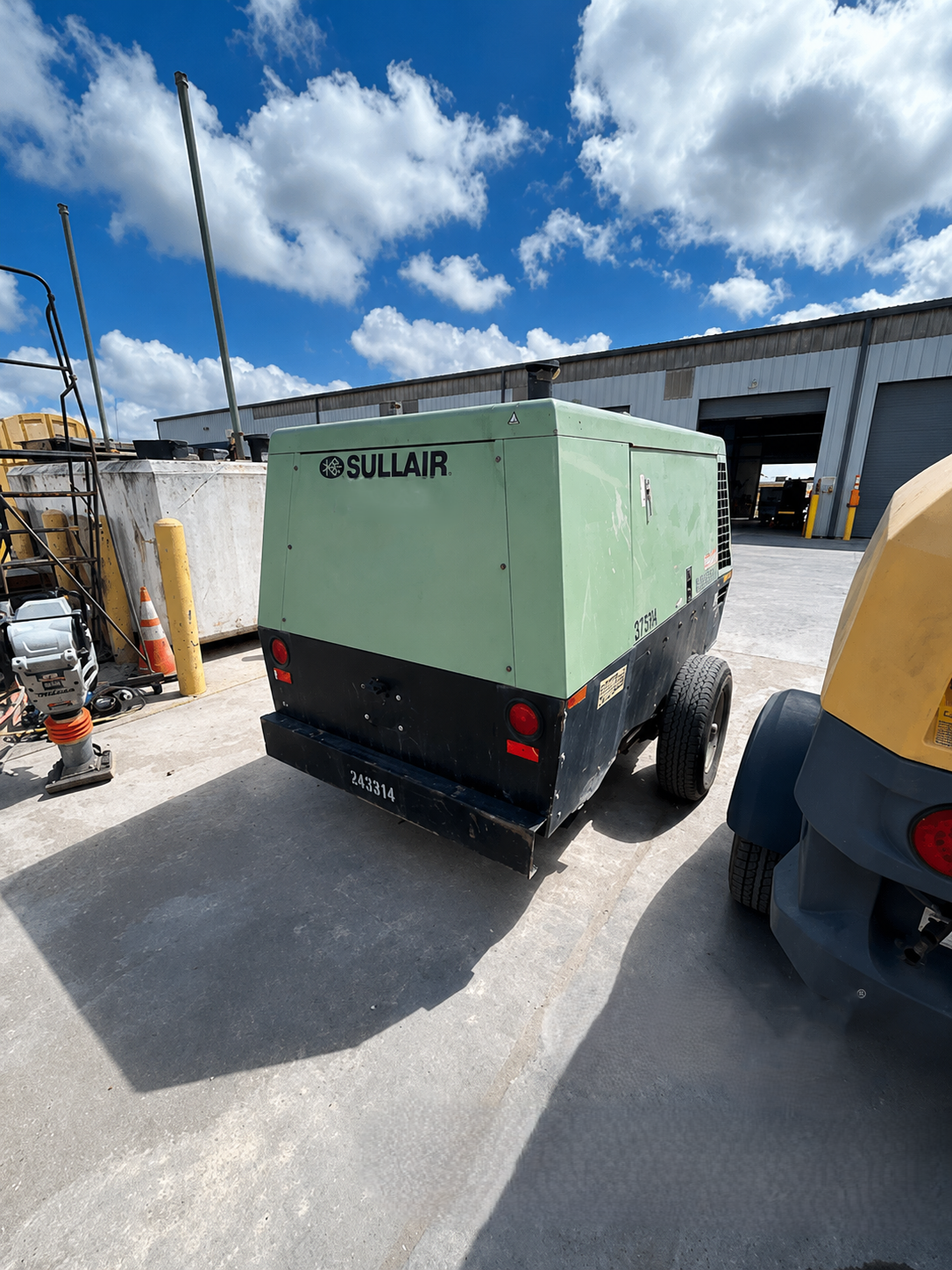 2017 Sullair 375H DPQ-JD3 Air Compressor
