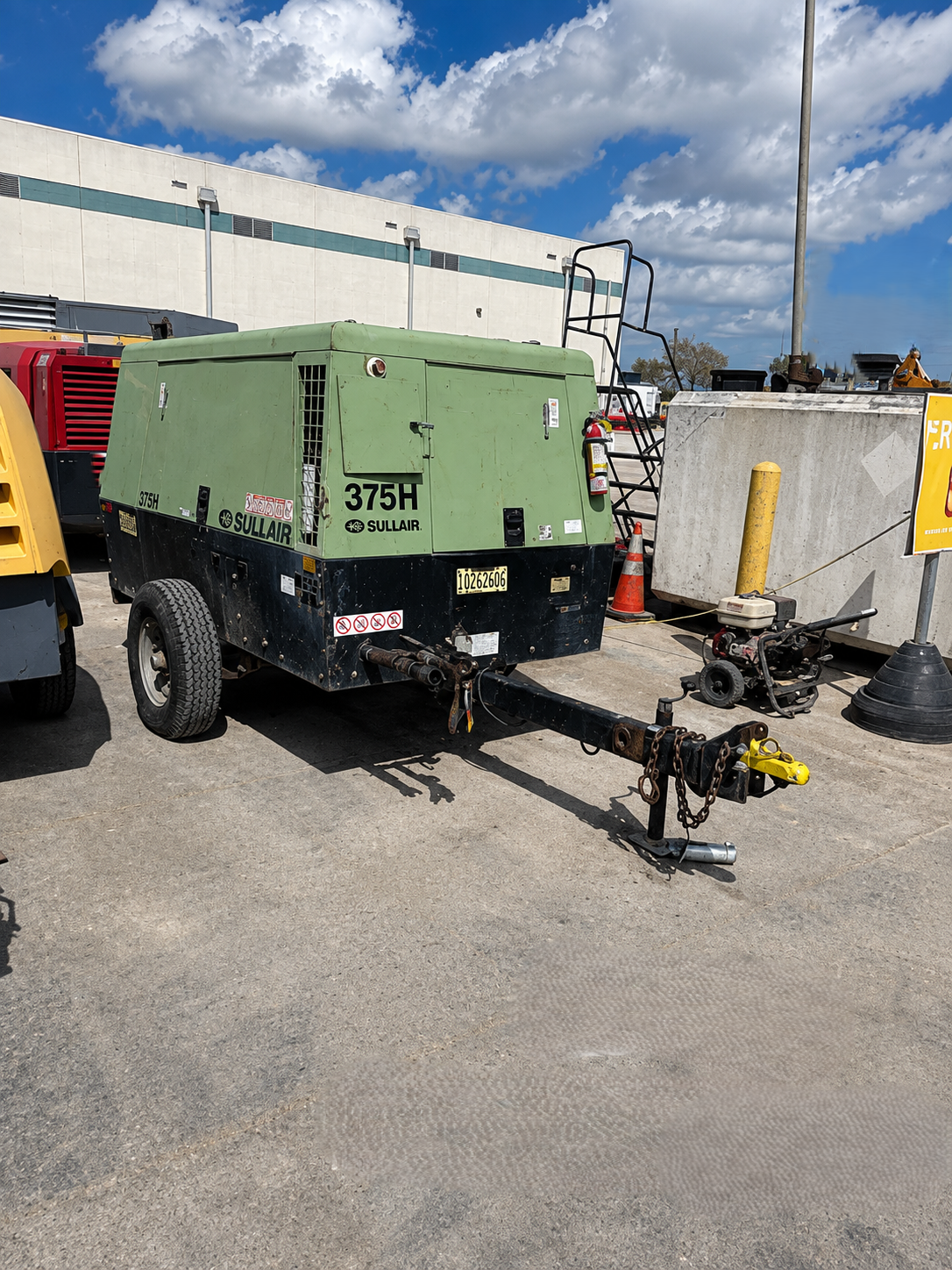 2017 Sullair 375H DPQ-JD3 Air Compressor - Image 4
