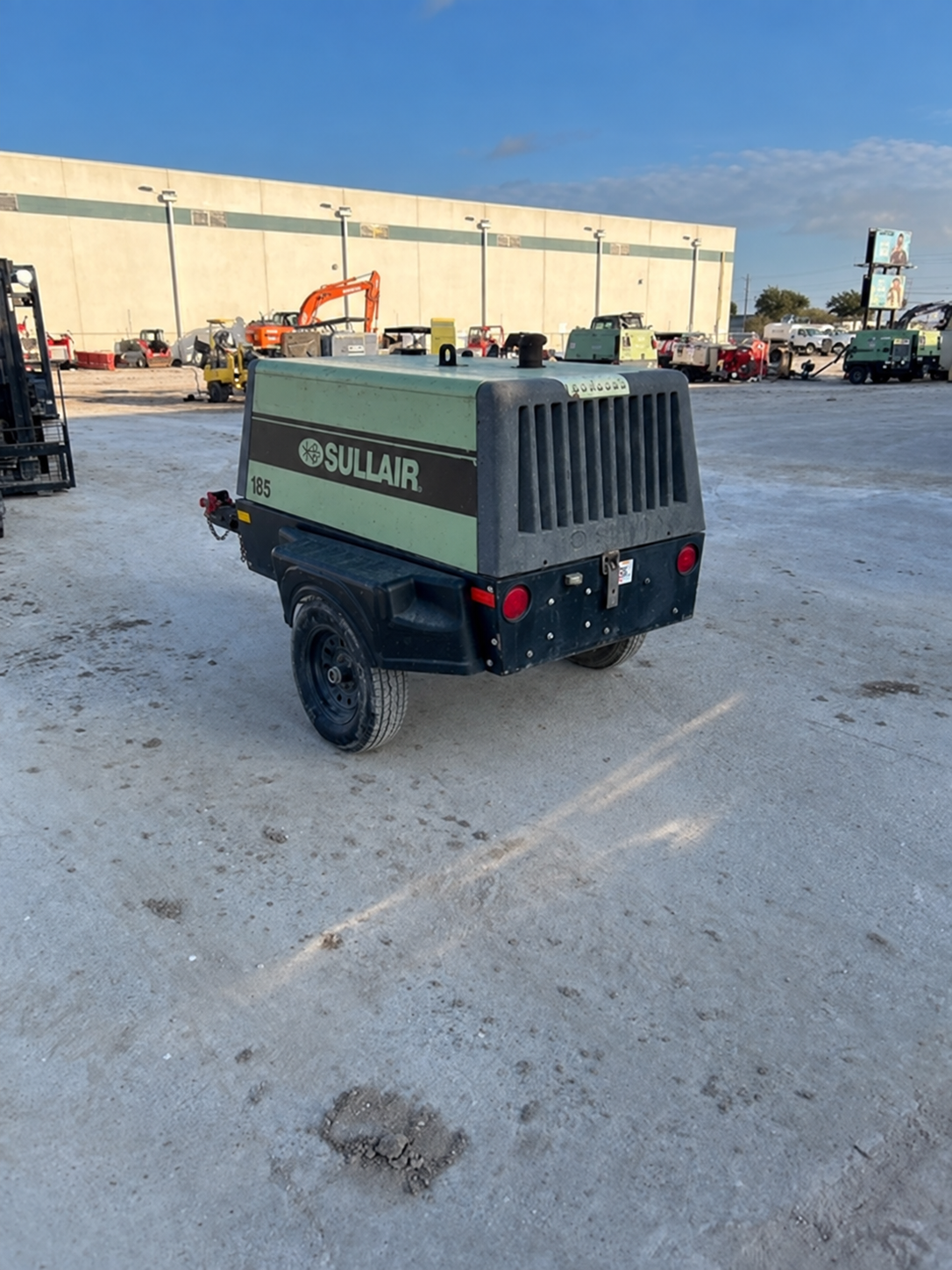2019 Sullair 185DPQ-KU-T3 Air Compressor