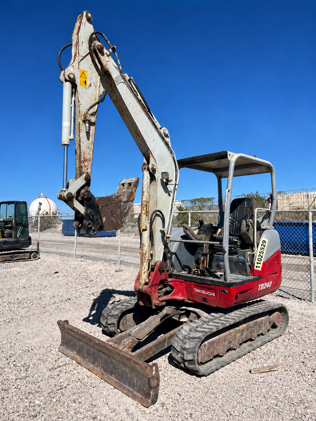 2019 Takeuchi TB240 Mini Excavator