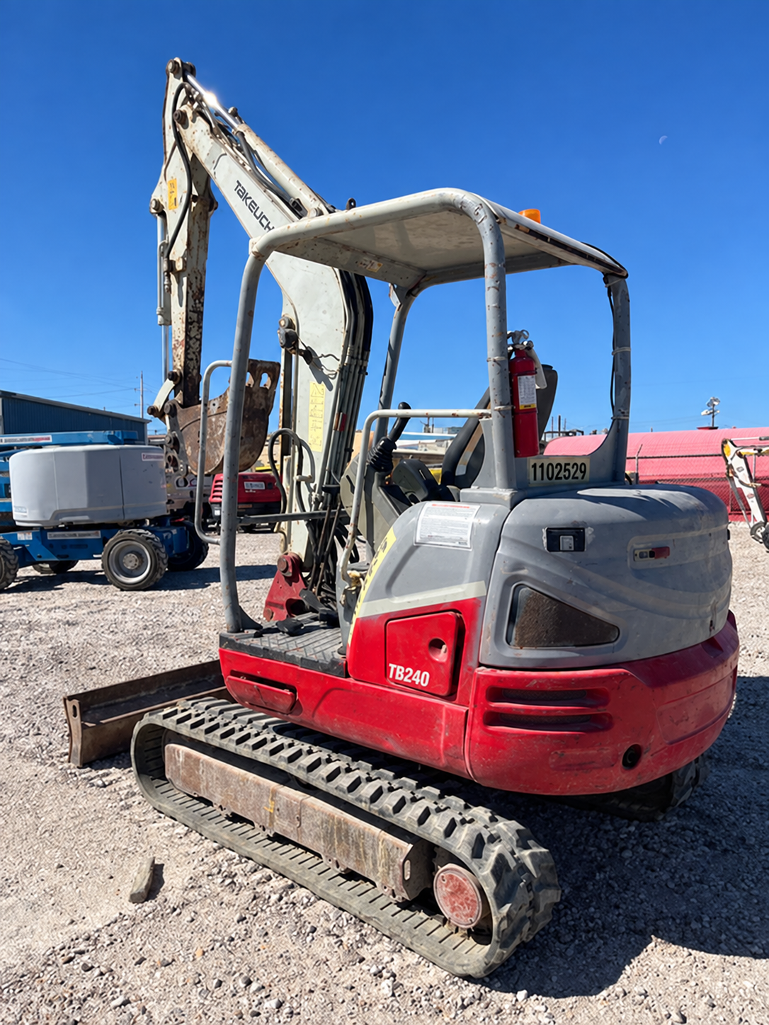 2019 Takeuchi TB240 Mini Excavator - Image 3