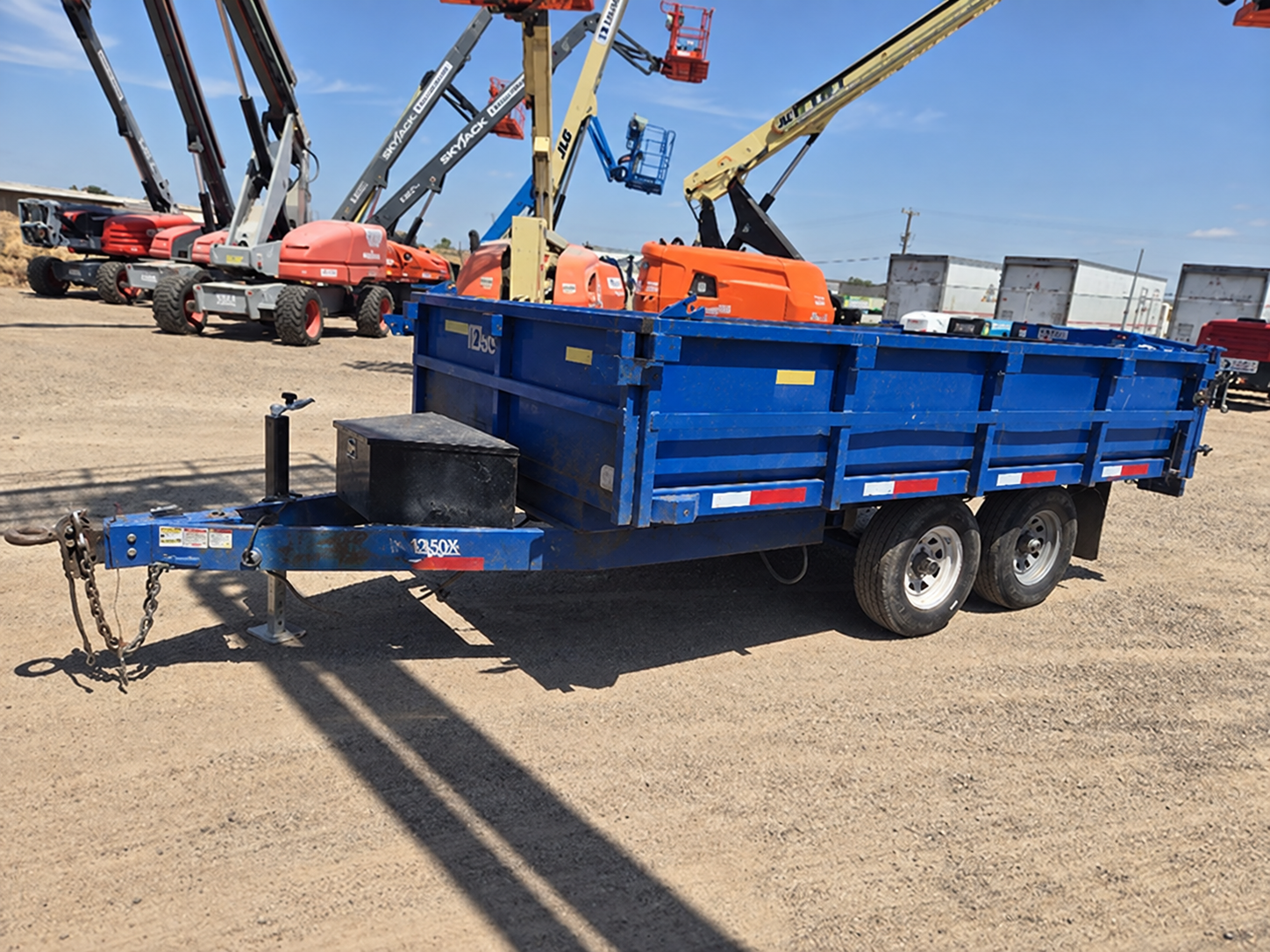 2021 Anderson LHD7125T Dump Trailer - Image 2