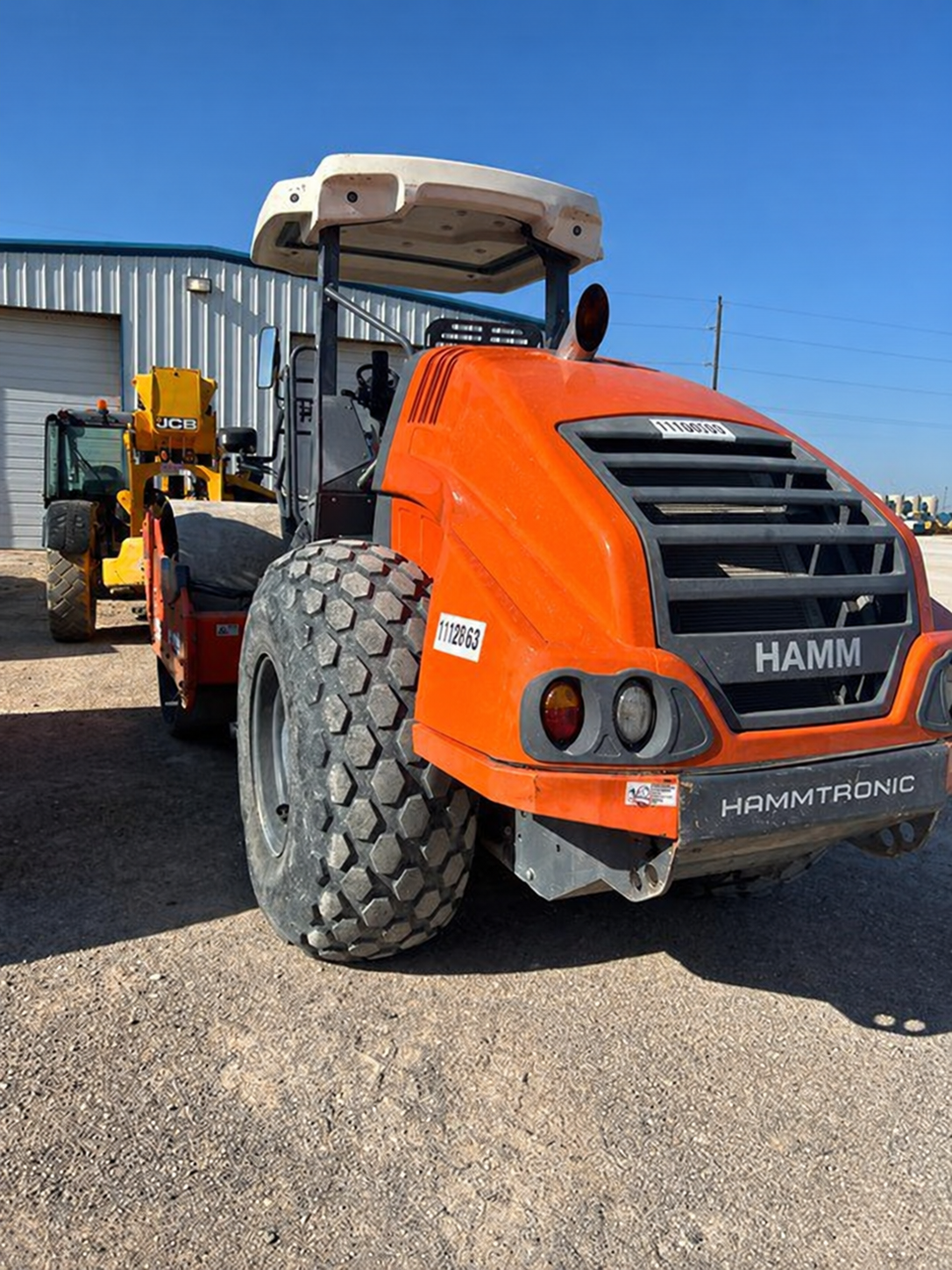 2021 Hamm H10I Single Drum Compactor