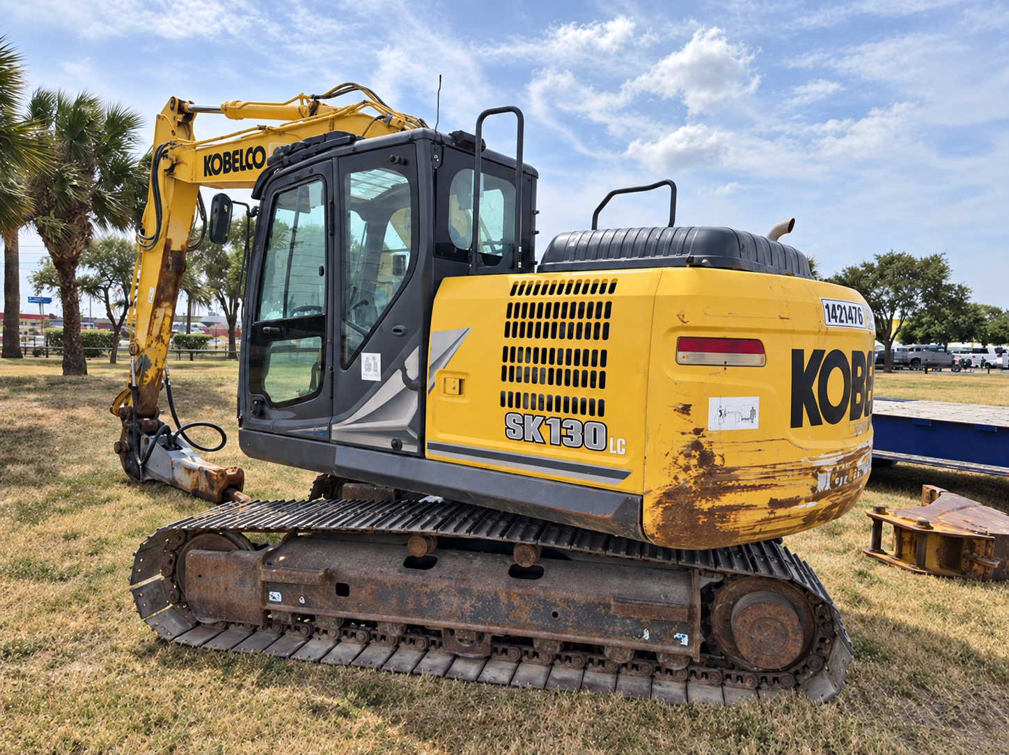 2022 Kobelco SK130LC-11 Excavator - Image 4